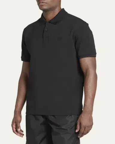 Moncler Men's Logo Polo Shirt | Thumbnail 4 Moncler Men's Logo Polo Shirt | Thumbnail 4