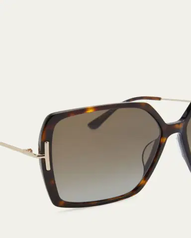 Tom Ford Joanna Mixed-Media Butterfly Sunglasses | Thumbnail 4 Tom Ford Joanna Mixed-Media Butterfly Sunglasses | Thumbnail 4