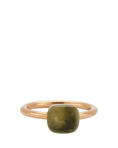 Pomellato Nudo Petite Rose & White Gold Ring with Prasiolite | Thumbnail 1