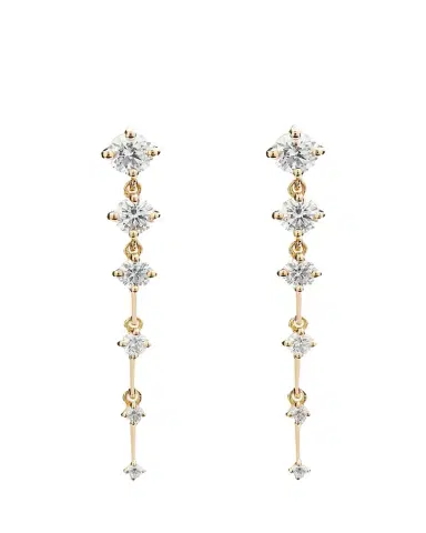 Fernando Jorge Sequence Short Earrings with Diamonds | Thumbnail 1