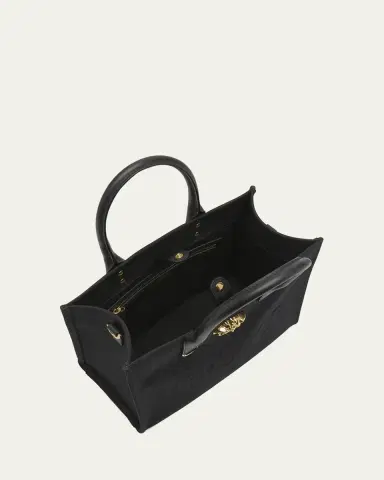 Versace La Medusa Mini Canvas Tote Bag | Thumbnail 4