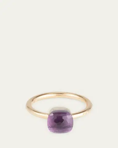 Pomellato 18K Rose Gold Nudo Petit Amethyst Ring | Thumbnail 3