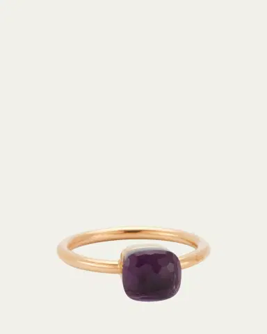 Pomellato 18K Rose Gold Nudo Petit Amethyst Ring | Thumbnail 5