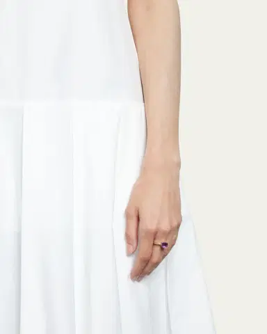 Pomellato 18K Rose Gold Nudo Petit Amethyst Ring | Thumbnail 6