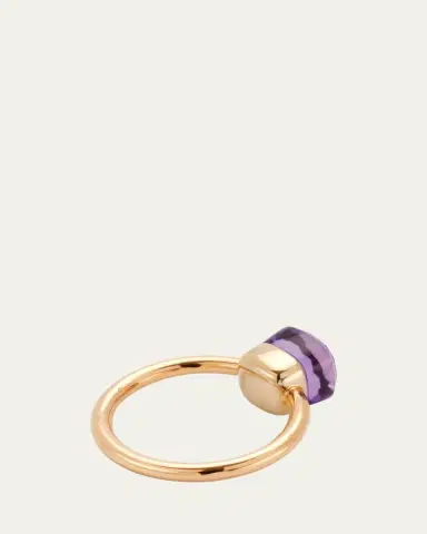 Pomellato 18K Rose Gold Nudo Petit Amethyst Ring | Thumbnail 8