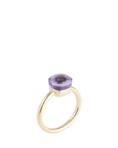 Pomellato 18K Rose Gold Nudo Petit Amethyst Ring | Thumbnail 1