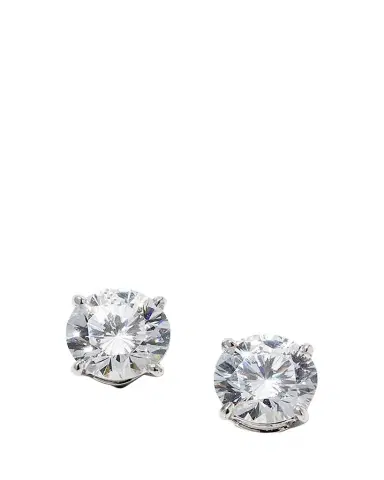 Fantasia by DeSerio 14K Yellow Gold 2.5ct Stud Earrings | Thumbnail 1