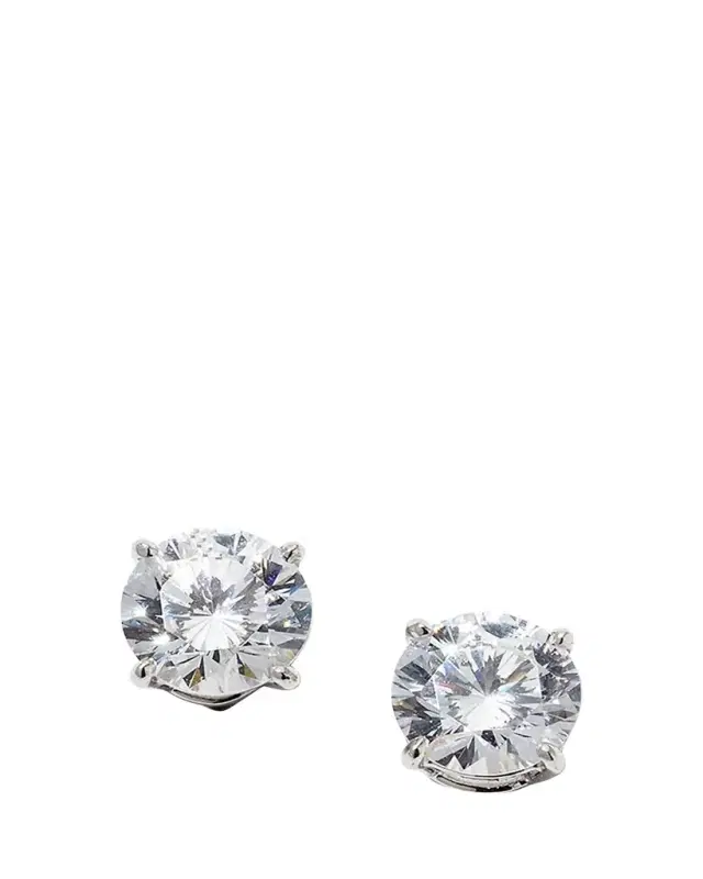 Fantasia by DeSerio 14K Yellow Gold 2.5ct Stud Earrings