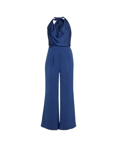Ramy Brook Harriet Satin Halter Jumpsuit | Thumbnail 1 Ramy Brook Harriet Satin Halter Jumpsuit | Thumbnail 1