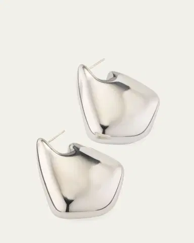 Bottega Veneta Large Fin Earrings | Thumbnail 3 Bottega Veneta Large Fin Earrings | Thumbnail 3