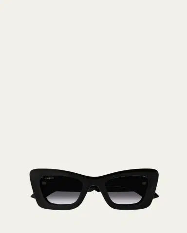Gucci GG Plastic Cat-Eye Sunglasses | Thumbnail 6