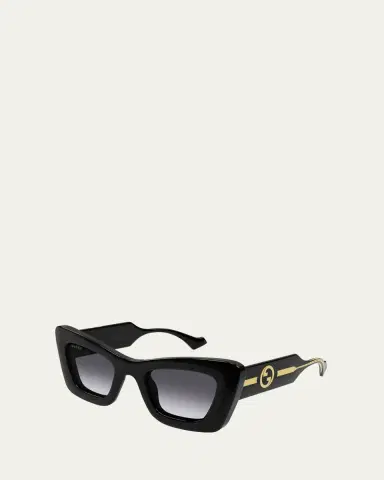 Gucci GG Plastic Cat-Eye Sunglasses | Thumbnail 7