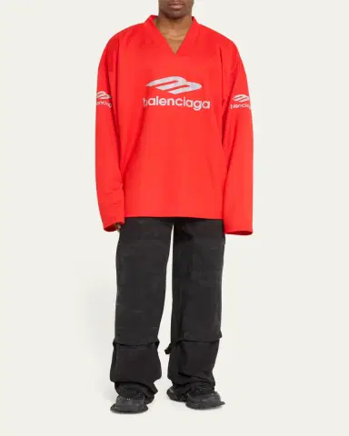 Balenciaga Men's 3B Sports Icon Ski T-Shirt | Thumbnail 2 Balenciaga Men's 3B Sports Icon Ski T-Shirt | Thumbnail 2