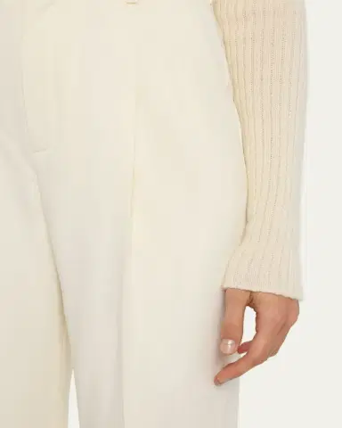 Saint Laurent Wide-Leg Suiting Trousers | Thumbnail 5