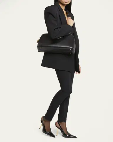 Saint Laurent Sac De Jour Doctor Top-Handle Bag in Smooth Leather | Thumbnail 2 Saint Laurent Sac De Jour Doctor Top-Handle Bag in Smooth Leather | Thumbnail 2