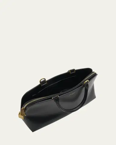 Saint Laurent Sac De Jour Doctor Top-Handle Bag in Smooth Leather | Thumbnail 4 Saint Laurent Sac De Jour Doctor Top-Handle Bag in Smooth Leather | Thumbnail 4