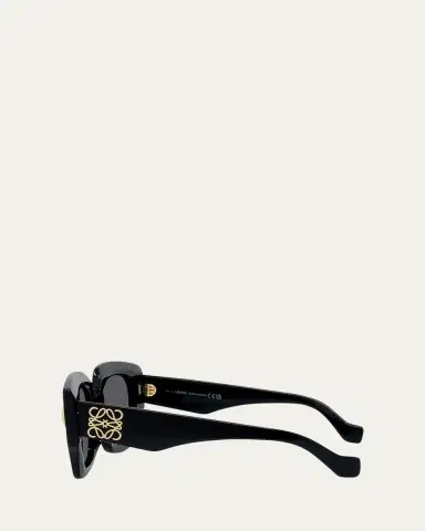 Loewe Anagram Acetate Square Sunglasses | Thumbnail 3 Loewe Anagram Acetate Square Sunglasses | Thumbnail 3