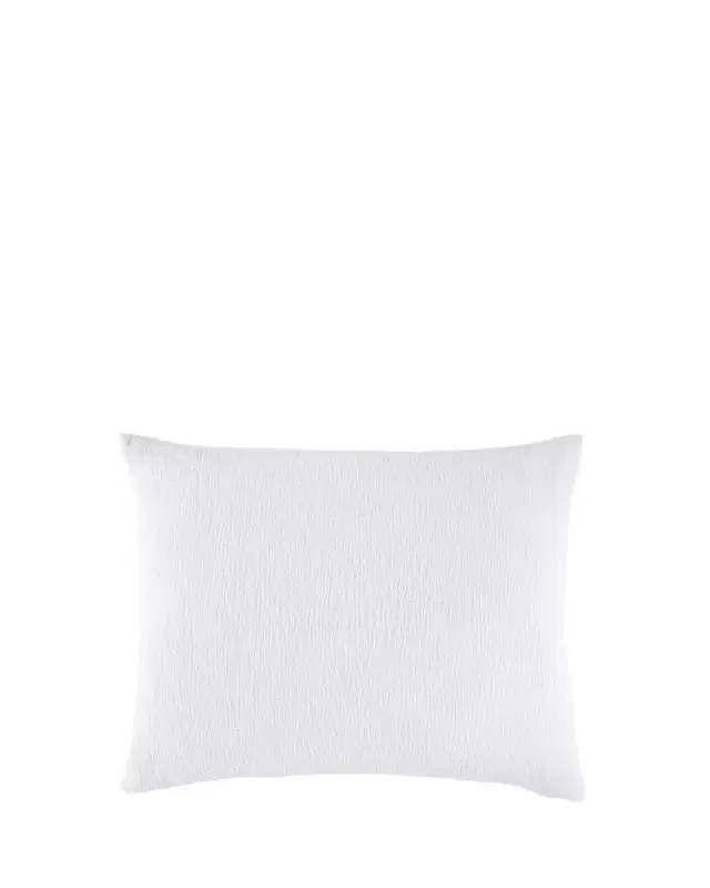 John Robshaw Woven White King Euro With Insert