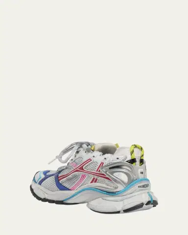 Balenciaga Men's Multicolor Mesh Runner Sneakers | Thumbnail 4 Balenciaga Men's Multicolor Mesh Runner Sneakers | Thumbnail 4