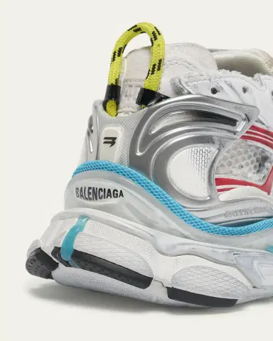 Balenciaga Men's Multicolor Mesh Runner Sneakers | Thumbnail 5 Balenciaga Men's Multicolor Mesh Runner Sneakers | Thumbnail 5
