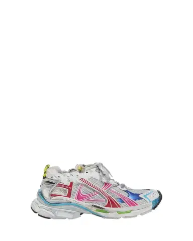 Balenciaga Men's Multicolor Mesh Runner Sneakers | Thumbnail 1 Balenciaga Men's Multicolor Mesh Runner Sneakers | Thumbnail 1