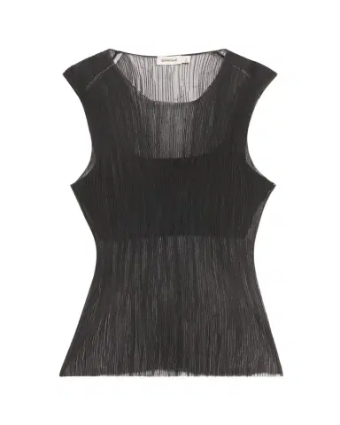 Simkhai Oakley Bralette Plise Knit Tank Top | Thumbnail 1 Simkhai Oakley Bralette Plise Knit Tank Top | Thumbnail 1