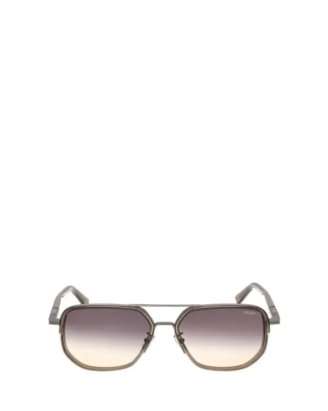 Men's Metal Square Sunglasses