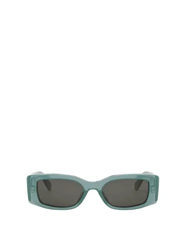 CELINE Men's Triomphe Rectangular Acetate Sunglasses