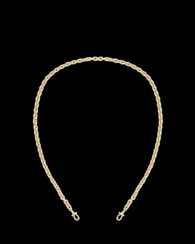 Marie Lichtenberg 18K Yellow Gold Classic Rosa Chain Necklace, 20"L | Thumbnail 2