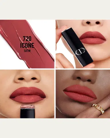 Dior Rouge Satin Lipstick | Thumbnail 4 Dior Rouge Satin Lipstick | Thumbnail 4