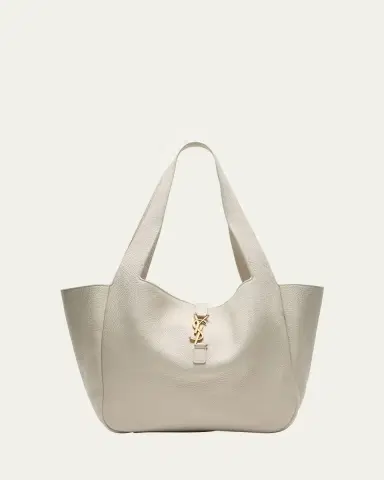 Saint Laurent Le 5 À 7 Bea YSL Tote Bag in Deer Leather | Thumbnail 6