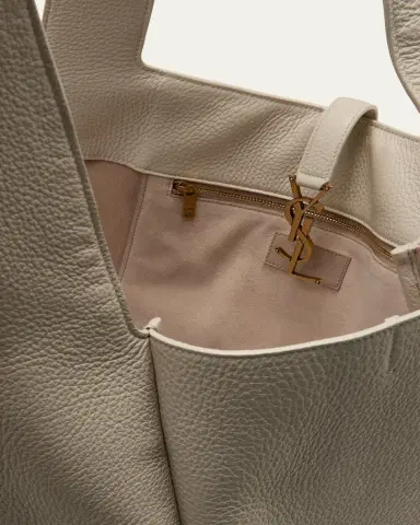 Saint Laurent Le 5 À 7 Bea YSL Tote Bag in Deer Leather | Thumbnail 9