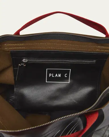 Plan C Medium Printed Shopper Tote Bag | Thumbnail 4