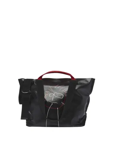 Plan C Medium Printed Shopper Tote Bag | Thumbnail 1