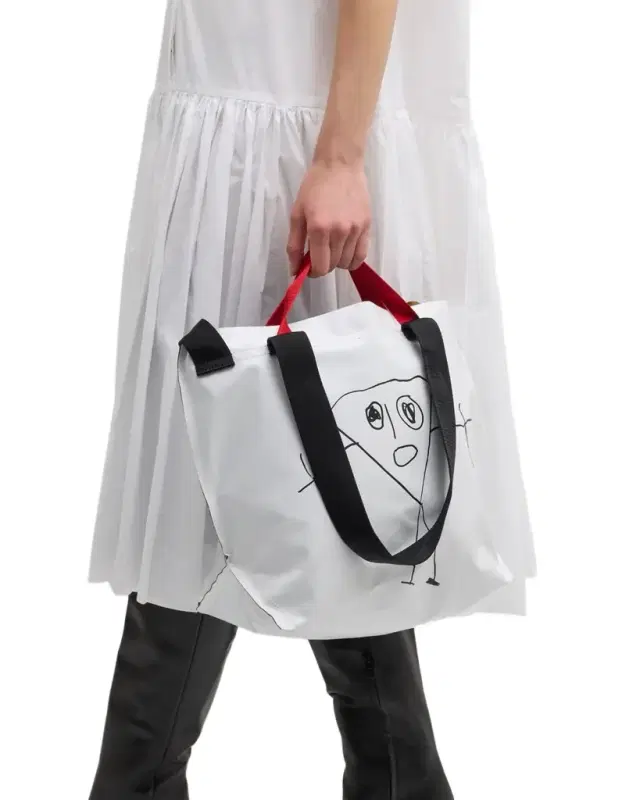 Plan C Medium Printed Shopper Tote Bag