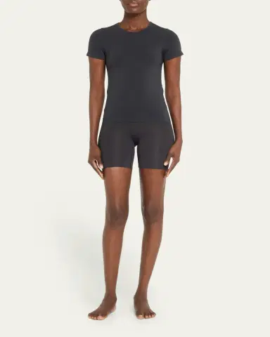 SKIMS Soft Smoothing Seamless Short-Sleeve T-Shirt | Thumbnail 2
