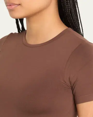 SKIMS Soft Smoothing Seamless Short-Sleeve T-Shirt | Thumbnail 13