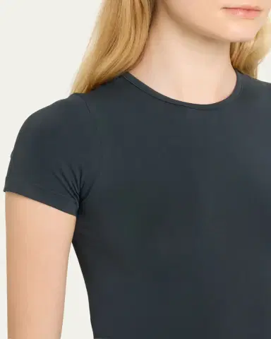 SKIMS Soft Smoothing Seamless Short-Sleeve T-Shirt | Thumbnail 17