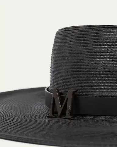 Max Mara Musette Black Belted Fedora | Thumbnail 2 Max Mara Musette Black Belted Fedora | Thumbnail 2