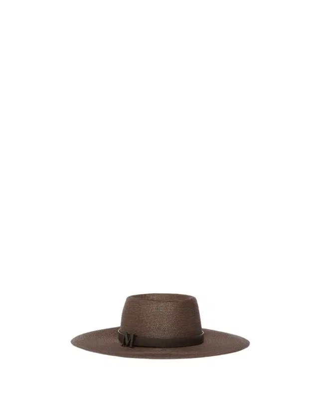 Musette Brown Belted Fedora