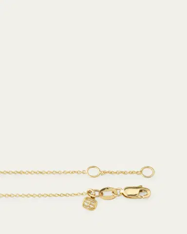 Sydney Evan 14K Yellow Gold and Diamond Small Bezel Evil Eye Bracelet | Thumbnail 4 Sydney Evan 14K Yellow Gold and Diamond Small Bezel Evil Eye Bracelet | Thumbnail 4