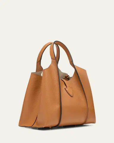Tod's Mini Leather T Timeless Tote Shopping Bag | Thumbnail 3 Tod's Mini Leather T Timeless Tote Shopping Bag | Thumbnail 3
