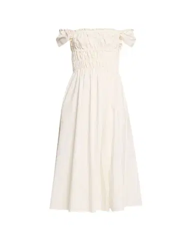 Altuzarra Lily Ruched Cap-Sleeve Midi Dress | Thumbnail 1