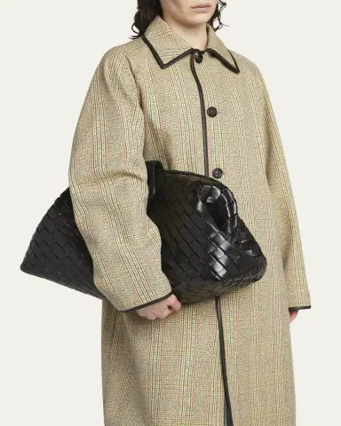 Bottega Veneta Maxi Lauren 1980 Leather Clutch Bag | Thumbnail 2
