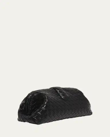Bottega Veneta Maxi Lauren 1980 Leather Clutch Bag | Thumbnail 3