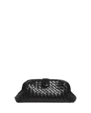 Bottega Veneta Maxi Lauren 1980 Leather Clutch Bag | Thumbnail 1