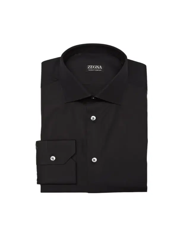 ZEGNA Men's Trofeo Comfort Cotton Dress Shirt
