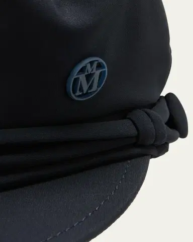 Maison Michel New Abby Water-Resistant Newsboy Cap | Thumbnail 2 Maison Michel New Abby Water-Resistant Newsboy Cap | Thumbnail 2