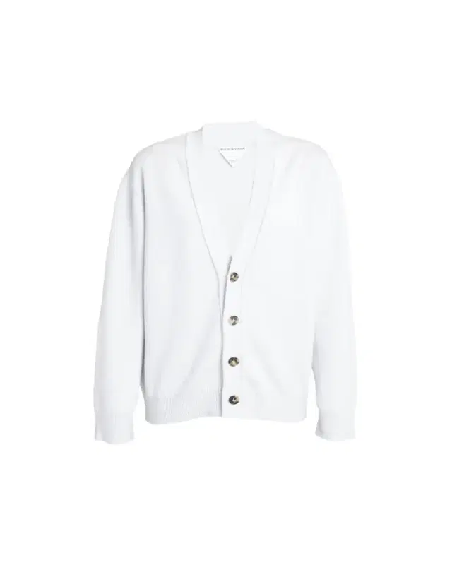 Classic Cashmere Cardigan with Intrec Patches