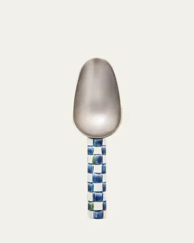 MacKenzie-Childs Royal Check Enamel Scoop, Small | Thumbnail 2